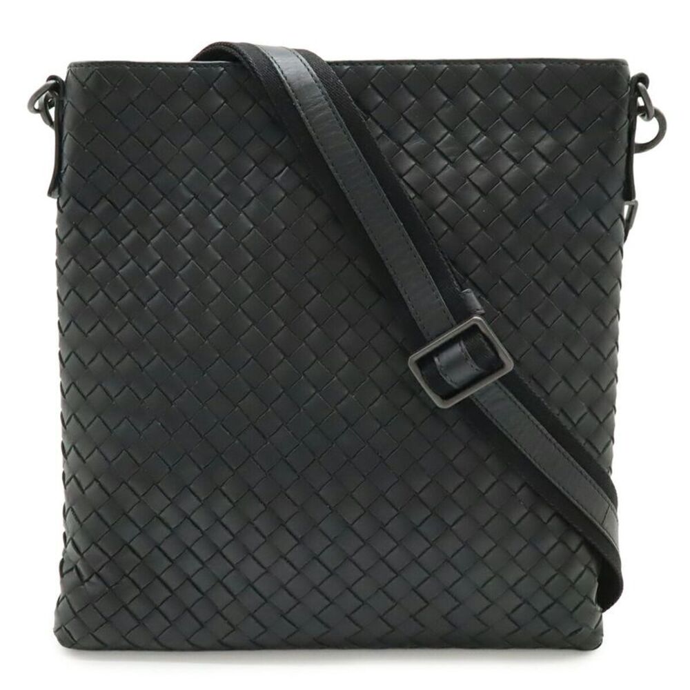 Bottega Veneta Leather Intrecciato Shoulder Bag